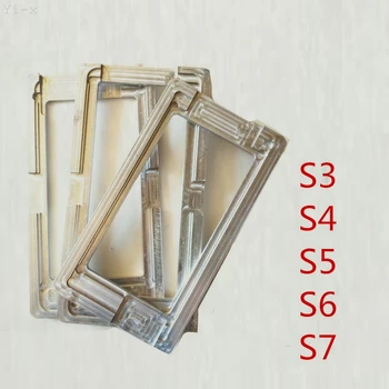 Metal sticlă LCD OCA Aliniere lipici mucegai Aluminiu Mucegai Pentru Samsung Galaxy S3 S4 S5 S6 S7