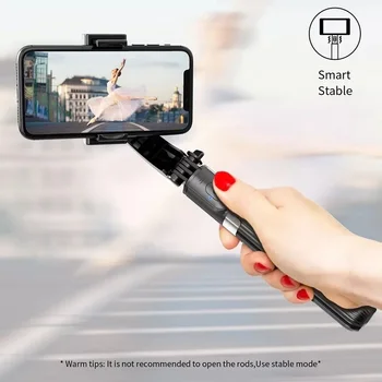 MEUYAG Portabile Gimbal Stabilizator Bluetooth Selfie Stick Anti-Shake de 360 de Grade, Reglabil Selfie Stand Trepied Pentru Telefon Inteligent