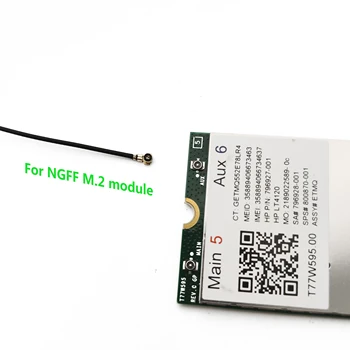 MHF4 FPC în interiorul Antenei IPEX4 LTE Flexibil Antena 4G unitati solid state interfață M. 2 Modem pentru EM7565 EM7511 LM940 EM20 5G RM500Q Module