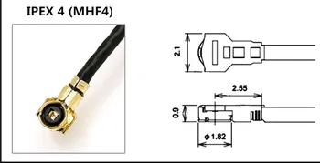 MHF4 FPC în interiorul Antenei IPEX4 LTE Flexibil Antena 4G unitati solid state interfață M. 2 Modem pentru EM7565 EM7511 LM940 EM20 5G RM500Q Module