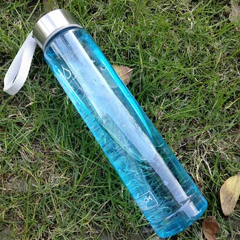 Mi 280ml Portabil Copii Drăguț de Apă Ulcior Sticle de Vară în aer liber de Sport Incasabil Plastic Transparent Meu de Lamaie H2o Sticlă de Apă plată