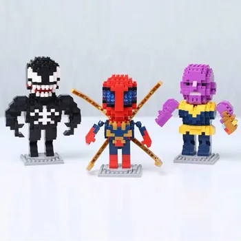 Mic Bloc Steve Rogers Iron Man, Thor Thanos Doctor Ciudat Bloc Jucării De Construcție Blocuri Copii Baieti Joc