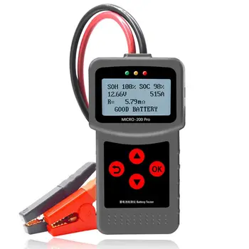 MICRO-200PRO Baterii Auto Tester Digital Capacitate Masina de Încărcare Descărcare de gestiune Sistem Analizor Auto Camion de Reparații Motociclete Consumabile