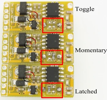 Micro Control de la Distanță Comutator de Volum Mic Contact de Releu Wireless Switch-uri 315 433 CERE 3.6 V, 3.7 V, 4.5 V, 5V 6V 7.4 V, 8.4 V 12VNO COM NC