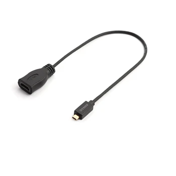 Micro HDMI compatibil cu ultra-fin cordon EOS R5 R6 XT4 A7 Gopro Atomos 4K60P camera cablu de Extensie Ultra Slim HDMI2.0 18Gbps