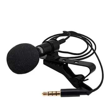Microfon Clip-on Guler Cravată Telefon Mobil Microfonul de tip Lavaliera Microfon Pentru Ios, Android Telefon Mobil Laptop Tableta de Înregistrare Karaoke