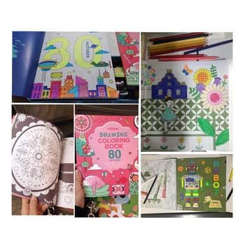 Mideer Copii Pictura de Carte în Carte cu poze pentru Copii Set Pictura Carte Grădiniță Culoare Pictura Carte de Colorat pentru Copii Seturi de Artă pentru Copii