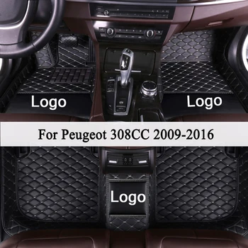 MIDOON Auto covorase pentru Peugeot 308CC 2009 2010 2011 2012 2013 2016 Personalizat auto Tampoane picior