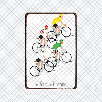 [ Mike86 ] Franța Curse de Biciclete Tin Semn Postere de Perete Pictura Cadou art Decor Pub LTA-2006 20*30 CM