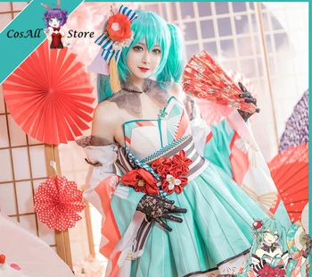 Miku 39world 2020 miku cosplay costum rochie de sex feminin