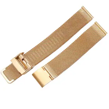 Milanese ceas trupa tricotate plasă subțire lanț de ceas de înlocuire bratara cu DW curea pentru bărbați și femei 17mm 18mm 20mm