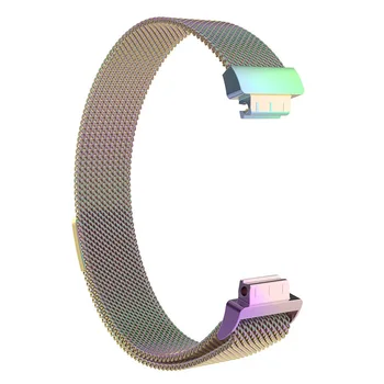 Milanese Trupa Ceas pentru Fitbit Inspira/inspire Hr Țesut din Oțel Inoxidabil Atracție Magnetică Curea Usor de Utilizat