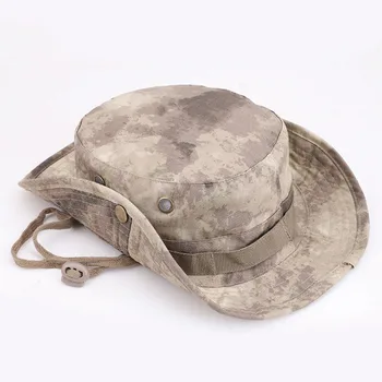 Militar Îngroșa Camuflaj Boonie Hat Calitate de Top Bărbați Femei Armata Tactice Pălărie de Vânătoare, Camping Multicam Pălărie HE056