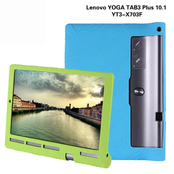 MingShore Silicon Moale Caz Pentru Lenovo Yoga Tab3 Plus 10.1 YT3-X703F Copii la Șocuri Acoperire Pentru Tab 3 Pro X90F/L/M Tableta Caz