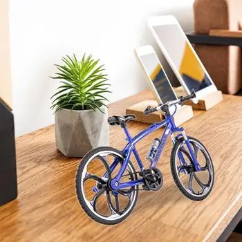 Mini Biciclete Model rezistent la Uzura Pliabil din Aliaj de Biciclete Ornament Biciclete Simulare Decor de Colectare de Jucării Pentru Copii