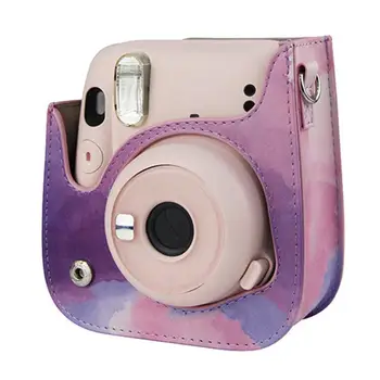 Mini Camera de Acoperire Pentru Fujifilm Instax Mini 11 Sac de aparat de Fotografiat din Piele PU Caz de Protecție Acoperă Cu Curea de Umar aparat Foto Accesorii