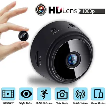 Mini Camera Wireless de 2.4 GHz WiFi 1080P Home Security Camera-Night Vision de la Distanță fără Fir de Detectare a Mișcării Camera Video