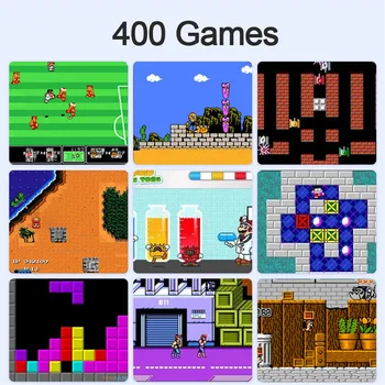 Mini de Buzunar, Consola de jocuri Video Retro Portabil Jucător Joc de 8 Biți 400 De Jocuri Clasice în 1 AV Out pentru Amintire din Copilărie