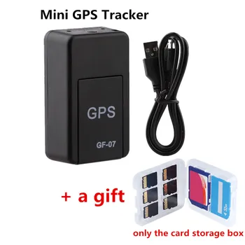 Mini GF-07 GPS Tracker Auto cu Localizare prin GPS Tracker Anti-a Pierdut Înregistrare SOS Dispozitiv de Urmărire pentru Masina Copii Locație Tracker Localizare