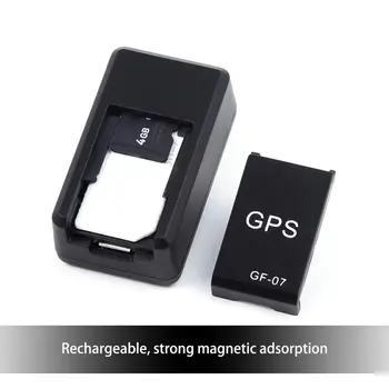 Mini GPS Tracker GF-07 GPS Magnetic SOS Dispozitive de Urmărire Pentru Masina Vehicul de Localizare a Copilului Trackere Sisteme de Localizare 2G