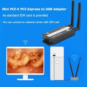 Mini PCI-E Card Wireless USB Adapter Card cu Slot pentru Card SIM pentru WWAN/LTE Modulul pentru Windows Linux Sistem iMac