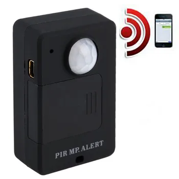Mini PIR Senzor de Mișcare Infraroșu fără Fir GSM Monitor de Alarmă Detector de Mișcare de Detectare Acasă Sistem Anti-furt cu UE Adaptor Priza