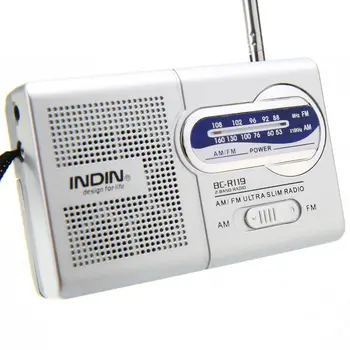 Mini piscină radio portabil AM/FM radio cu antena telescopica receptor antena 3 V multi-funcție vechi oameni de Înaltă performanță radio