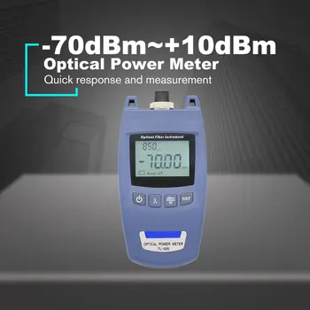 Mini Portabil FTTH Metru de Putere Optică OPM prin Fibra Optica, Tester de Cablu -70dBm~+10dBm SC/FC Conector Universal TL-520
