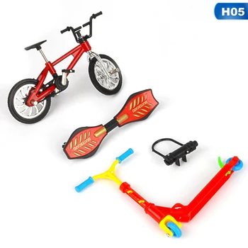 Mini Scuter Grif Jucarii pentru Copii, Cadouri, Mini Degetul Biciclete, Skateboard Set de Jucării pentru Copii de Metal Bmx Biciclete Jucarii Educative