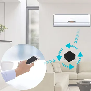 Mini Smart Home Automation 2.4 GHz WIFI de la Distanță IR cu Alexa,Google acasa Voce Inteligent de Control de la Distanță TV