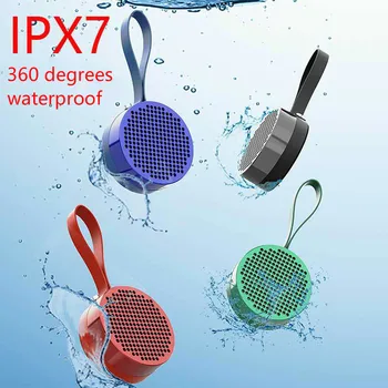 Mini Ultra Bass Audio HiFi Wireless Bluetooth Speaker Multi-funcție de Metale Portabil în aer liber Personalitatea Coloana Electronice Cadouri