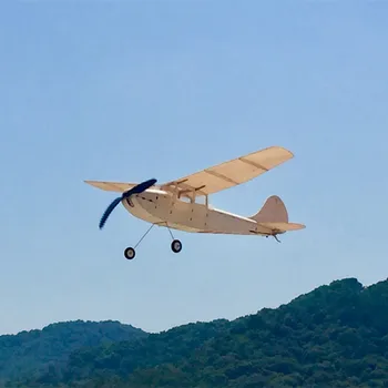 MininimumRC Avion cu Laser Tăiat Lemn de Balsa Avion Kit cessna L-19 Cadru fără Acoperire Livrare Gratuita Model de Kit de Construcție