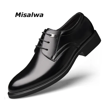 Misalwa Primăvară / Vară Gol Clasic Derby Bărbați Rochie Pantofi Respirabil Bitty Supradimensionate 47 48 49 Casual Costum de Afaceri Pantofi