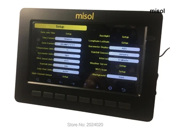 Misol /Wireless stație meteo se conecteze la WiFi, încărcați de date la web (wunderground)