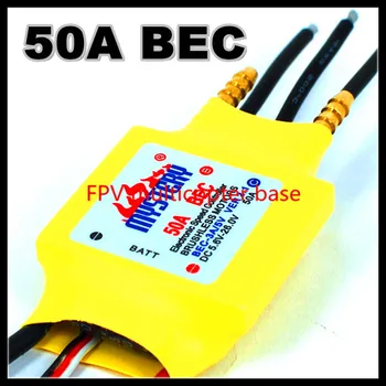 Mister Nor 50A brushless ESC w/2A BEC RC Speed Controler Brushless Motor de Avion RC Elicopter