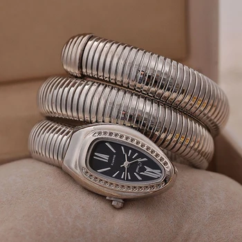 Misto Șarpe Brățară Ceasuri de Femei de Moda Infinity Brățară Ceas Vogue Fete Marca Cuarț Ceas Religios Reloj Montre femme