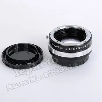 Mitakon Zhongyi Lens Turbo II Focal Reducer Rapel Adaptor pentru Nikon F AI G Obiectiv Montură pentru Fujifilm FX Monta Camera X Pro2 T3 T2