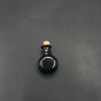Mix de Culoare Mini Formă plată DIY Sticlă Doresc Plutitoare Sticlă Cu Dop de Plută Mesaj de Sticlă Flacon borcane recipient Decor Nunta 10buc