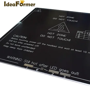 MK3 Pat Încălzit 12V 24V Standard Universal de Căldură din Aluminiu pat PCB Pătrat de Placă Fierbinte 214*214*3mm Căldură pat 3D printer piese