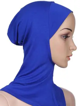 Moale Musulman Plin Coperta Interioară Femei Bonnet Capac Islamic Underscarf Gât Eșarfă Cap Arabe Pălărie Pălărie Folie de Ramadan Orientul Mijlociu
