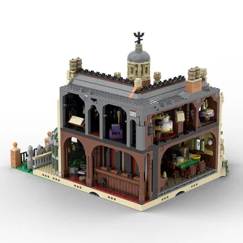 MOC Haunted Manor Simulare de Colectare Fantomă Casa Model Blocuri Diy 3944pcs Jucării Cărămizi Cadou de Crăciun Pentru Copii