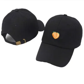 Moda bumbac șapcă de baseball piersic broderie Tata Pălărie Hip Hop Bumbac Snapback pălării femei în aer liber palarie de soare Casual Kpop Capace gorras