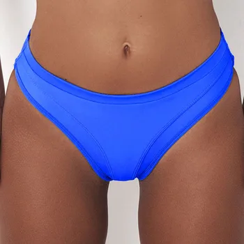 Moda Casual Slim Solid Doamnelor Bumbac Lycra Tanga Rămâne G String Femei Boxeri Chiloți De Înot De Vară Beachwear Haine