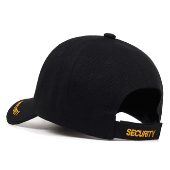 Moda hip hop șapcă de baseball de SECURITATE broderie sălbatice capace bărbați femei în aer liber palarie de soare sport tata pălării Reglabil casual golf caps