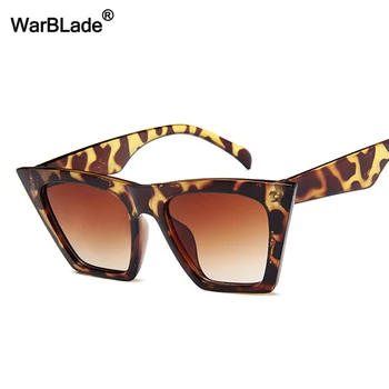 Moda ochelari de Soare Patrati Femei Designer de Lux Bărbat/Femei Ochelari de Soare Ochi de Pisica Clasic Vintage UV400 în aer liber Oculos De Sol