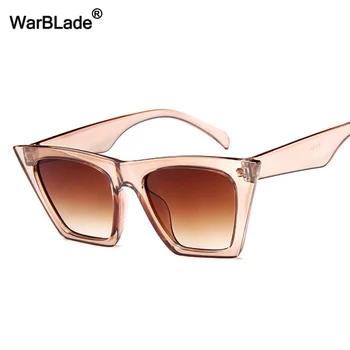 Moda ochelari de Soare Patrati Femei Designer de Lux Bărbat/Femei Ochelari de Soare Ochi de Pisica Clasic Vintage UV400 în aer liber Oculos De Sol