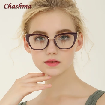 Moda Ochi de Pisică Femei Ochelari Cadru de Vin Roșu Diamant Ochelari cu Stras Optice Ochelari pentru Lentile cu Prescriptie
