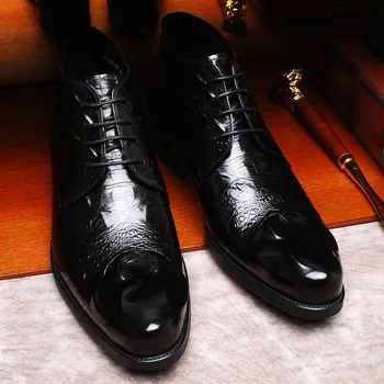 Moda Primavara Casual Din Piele Pantofi Barbati Subliniat Toe Rochie De Afaceri Bărbați Pantofi Office Mocasini Oxfords Formale Petrecere De Nunta Zapatos