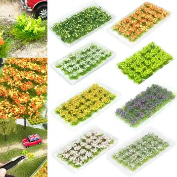 Modelul Scena de Teren de Producție Simulare Cluster Floare Trandafir Sălbatic Flori Joc Sandbox DIY Peisaj in Miniatura Material