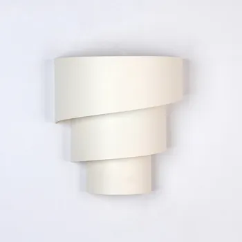 Modern, simplu de iluminat Artistic lampă de perete metalic vopsit Alb pentru camera de zi, camera de studiu dormitor birou coridor E27 lampă de Perete